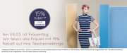 15%-Rabatt im Taschenkaufhaus ab einem Artikelwert von 100 &euro;