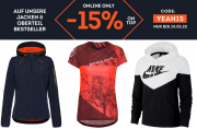 15% Rabatt On Top auf Oberteile & Jacken im SportScheck Shop