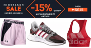 15% Rabatt On Top auf &uuml;ber 3.000 Artikel im Midseason Sale im SportScheck Shop