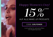 15% Rabatt zum Happy Woman Day bei Douglas