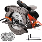 1500W 4700U Klassische Handkreiss&auml;ge mit Laser, 2 Klingen 