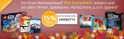 15% auf H&ouml;rb&uuml;cher, Spielwaren, Filme u.v.m bei Hugendubel