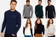 Superdry f&uuml;r M&auml;nner und Frauen Pullover Versch. Modelle und Farben 1610