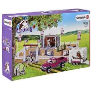 Schleich - 72105 Gro&szlig;es Reitturnier mit Pick-up und Pferdeanh&auml;nger via Click&Collect