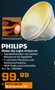 Wake-up Light - Philips HF3531/01 