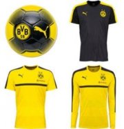 Puma BVB Fashion Fan Artikel: Trainingsshirt, Shirts, Tanktops und B&auml;lle f&uuml;r je 14,99&euro;