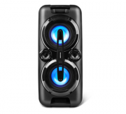 Party-Soundsystem von Medion mit Bluetooth und farbigen LED-Lichtern nur 99,00 Euro