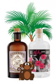 Gin Set Monkey Island mit Gutscheincode f&uuml;r nur 49,95 Euro bei Gin in a bottle
