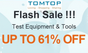 FlashSale bei Tomtop, spart jetzt bis zu 61% auf coole Artikel!