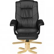  AMSTYLE Fernsehsessel COMFORT TV Design Relax-Sessel mit Hocker X-XL f&uuml;r 99,99e statt 136,72&euro;