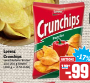 Lorenz Crunchchips/Erdnusslocken bei Hit f&uuml;r 0,99&euro;
