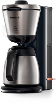 Philips HD7697/90 Intense Filter-Kaffeemaschine, Aroma-Wahlfunktion, schwarz/edelstahl 