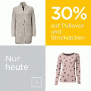30% auf Strickjacken und Pullover bei Baur