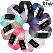 Fitbit Charge 2 B&auml;nder klassische Armb&auml;nder 10er Pack f&uuml;r 5,34 Euro bei Amazon