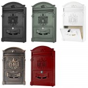 Nostalgie Wandbriefkasten Briefkastenanlage Postkasten Mailbox Letterbox