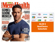 Schnappt euch Mens Health im Jahresabo f&uuml;r 64,80 Euro und bekommt einen 50,00 Euro Gutschein