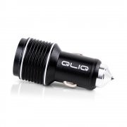 Auto Ladeger&auml;t USB C Power Mini 2-Port 24W 5V, 2-in-1 KFZ Ladeger&auml;t aus Aluminium