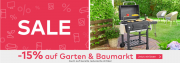 15% Rabatt auf Garten und Baumarkt (auch SALE) im Quelle Shop