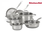  10-tlg. Kitchenaid Topf-Set f&uuml;r 299,95 &euro; statt 399&euro;