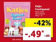Katjes Fruchtgummi bei Lidl f&uuml;r 0,49&euro;