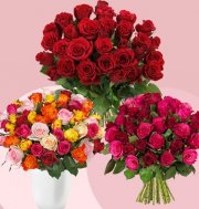 Rosen&uuml;berraschung mit 33 Rosen bei Blume Ideal f&uuml;r 14,99&euro; anstatt 29,99&euro;