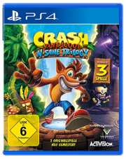 Die Crash Bandicoot N.Sane Trilogy f&uuml;r die PS4 nur 24,99 Euro bei Ebay