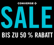 Gro&szlig;er SALE bei Converse mit bis zu 50% Rabatt! 