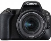 CANON EOS 200D Kit Spiegelreflexkamera 24.2 MP mit Objektiv 18-55 mm
