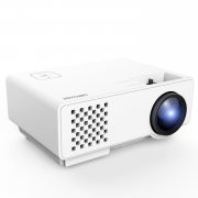 25 % OFF f&uuml;r DBPOWER RD810 LED 1080P HDMI USB VGA AV Unterst&uuml;tzt Wei&szlig; Minibeamer