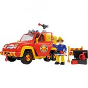 Simba Feuerwehrmann Sam Feuerwehrauto Venus mit Figur, Spielfigur f&uuml;r 15,99e statt 18,99&euro;