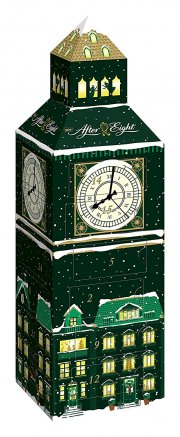 After Eight Adventskalender, 3D Big Ben Design, Feine Minzschokolade