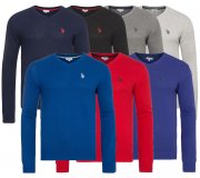 U.S. Polo ASSN. V- Neck Herrenpullover f&uuml;r je 29,99&euro; anstatt 48&euro;
