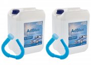 2x 10l AdBlue Hoyer Ad Blue m. Ausgie&szlig;er Hochreine Harnstoffl&ouml;sung f&uuml;r Audi VW