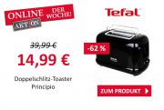 Tefal Toaster Principio bei Woolworth f&uuml;r 14,99&euro; anstatt 39,99&euro; inkl.Versand