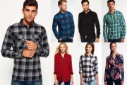 Superdry Damen und Herren Hemden neue Modelle f&uuml;r je 24,95&euro; statt 32,99&euro;