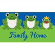 Young Generation Kokosfu&szlig;matte Family Frog, 60 x 40 cm f&uuml;r 14,94&euro; statt 34,94&euro;