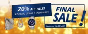 20% auf alle Artikel Schmuck, Uhren und Accessoires bei Imppac