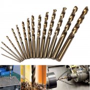15pcs 1.5-10mm HSS M35 Kobalt Spiralbohrer f&uuml;r 8,53&euro; inkl. Versand