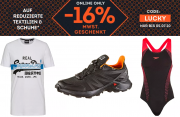 16% Extra-Rabatt On Top auf bereits reduzierte Bekleidung und Schuhe im SportScheck Shop