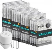 16 Vakuumbeutel f&uuml;r Kleidung + Pumpe f&uuml;r nur 12,49&euro;