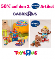 Auf den 2. Vtech Baby Artikel einen Rabatt von 50 % bei BabiesRus
