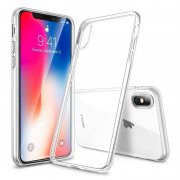 Apple iPhone X H&uuml;lle Cover Case Schutz H&uuml;lle Silikon Transparent