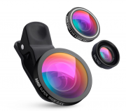 AMIR Fisheye Objektiv, 3 in 1 Clip-On Fischauge nur noch 7,48 Euro gerade bei Amazon