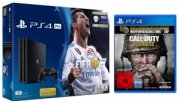 SONY PS4 Pro, 1 TB + Fifa 18 + Call of Duty: WWII bei Rakuten f&uuml;r 415,64&euro; 