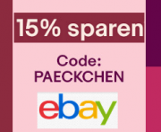 Jetzt bei ebay 15% auf Uhren, Schmuck und Spielzeug sparen!
