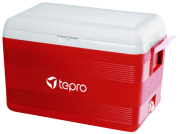 TEPRO K&uuml;hlbox 68, K&uuml;hlbox, Nutzinhalt 59.6 Liter, Rot