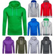 BOLF Herren Kapuzenpullover Hoodie Sweatshirt