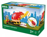 BRIO World 33797 - Feuerwehr Hubschrauber