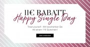 Happy Single Day bei Flaconi 11&euro; sparen