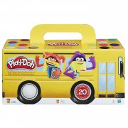 Hasbro Play-Doh A7924EU6 - Super Farbenset, 20-er Pack, Knete 